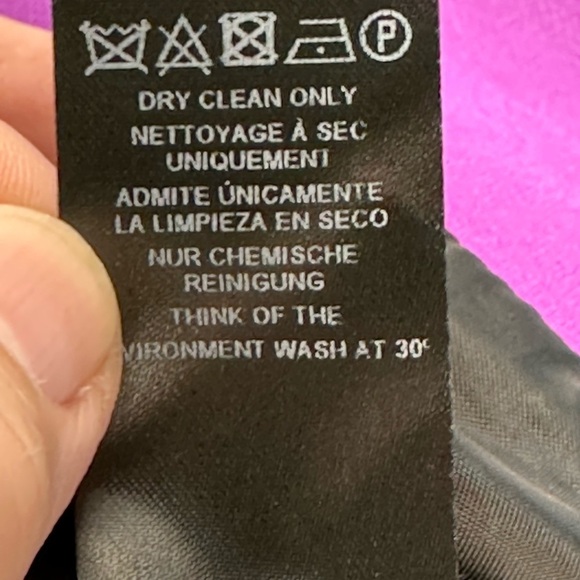 Topshop Cut Out Blazer Dress - Purple - size 2 - Picture 8 of 9